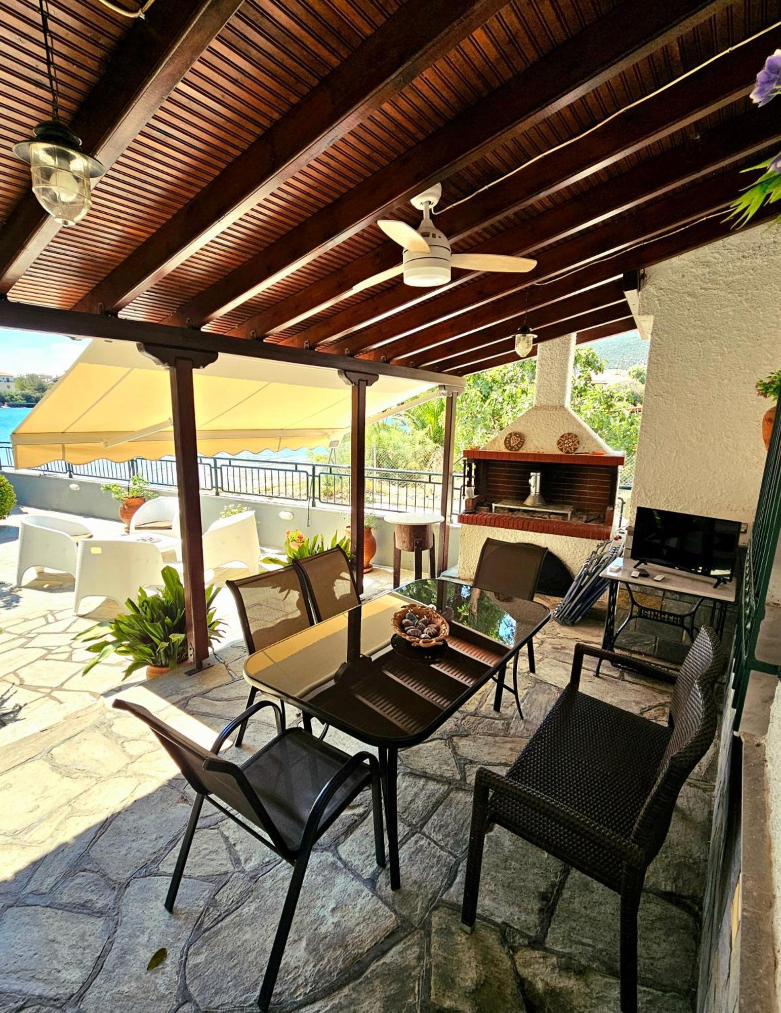 Polianthi Seaside House Βίλα Marathos  Εξωτερικό φωτογραφία